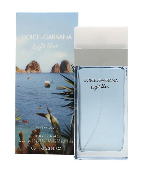 Light Blue Love In Capri by Dolce & Gabbana.